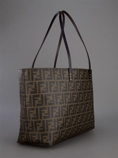 fendi canvas tote uk|fendi monogram shopper tote.